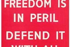 La libertà è in pericolo
