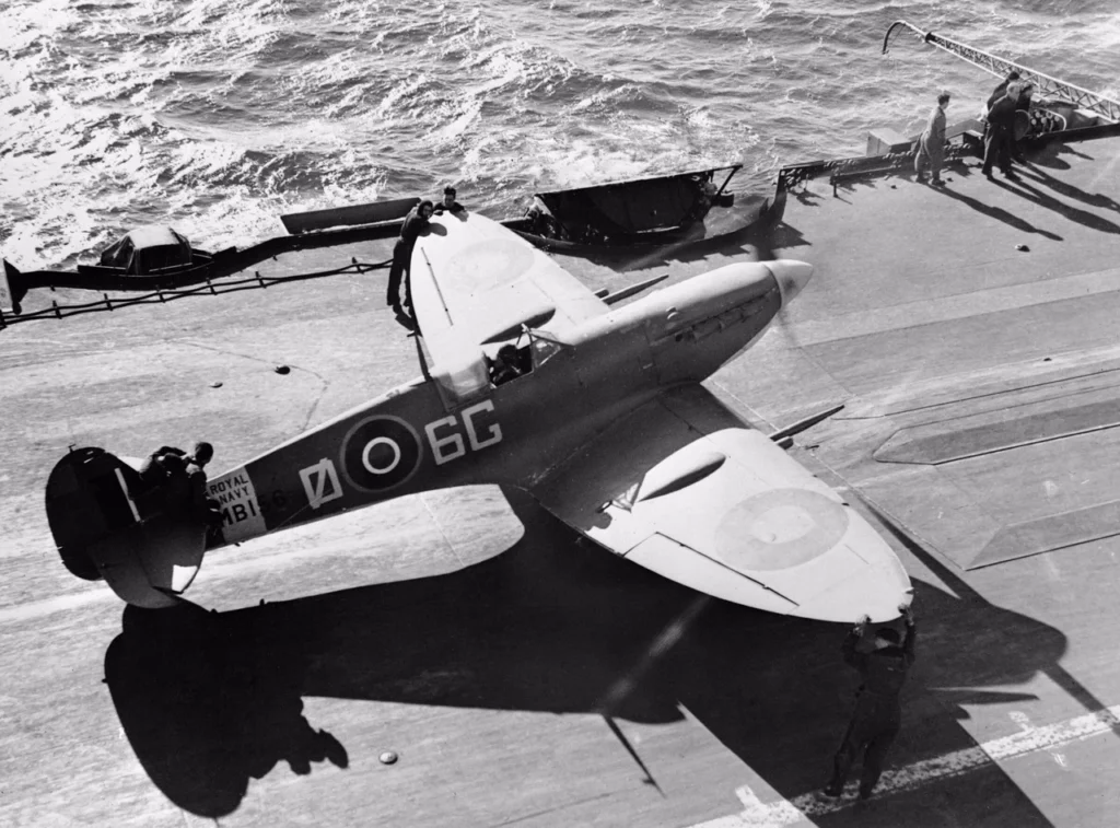 Seafire Mk.IIc sulla Formidable