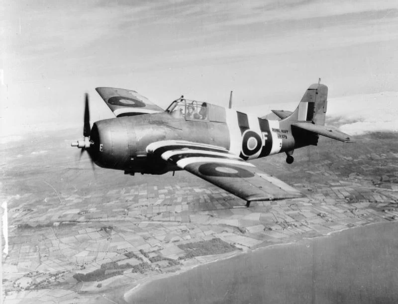 Grumman F4F Wildcat della Fleet Air Arm