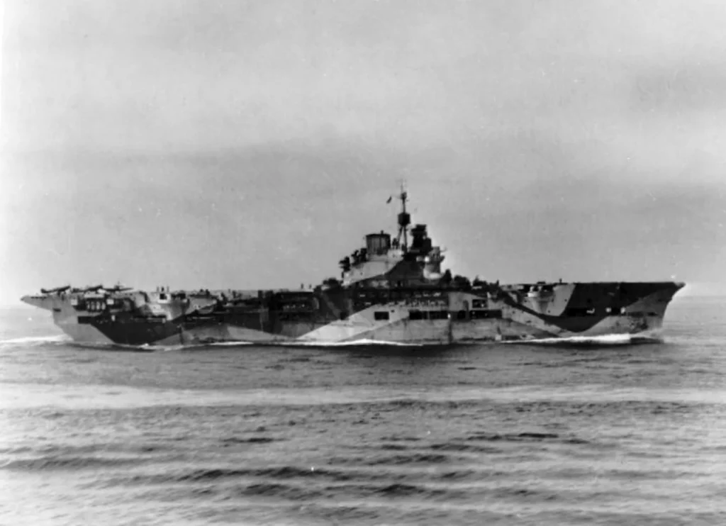 HMS Unicorn nel 1943