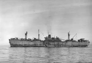 La USS Carlos Carrillo a San Francisco nel 1945